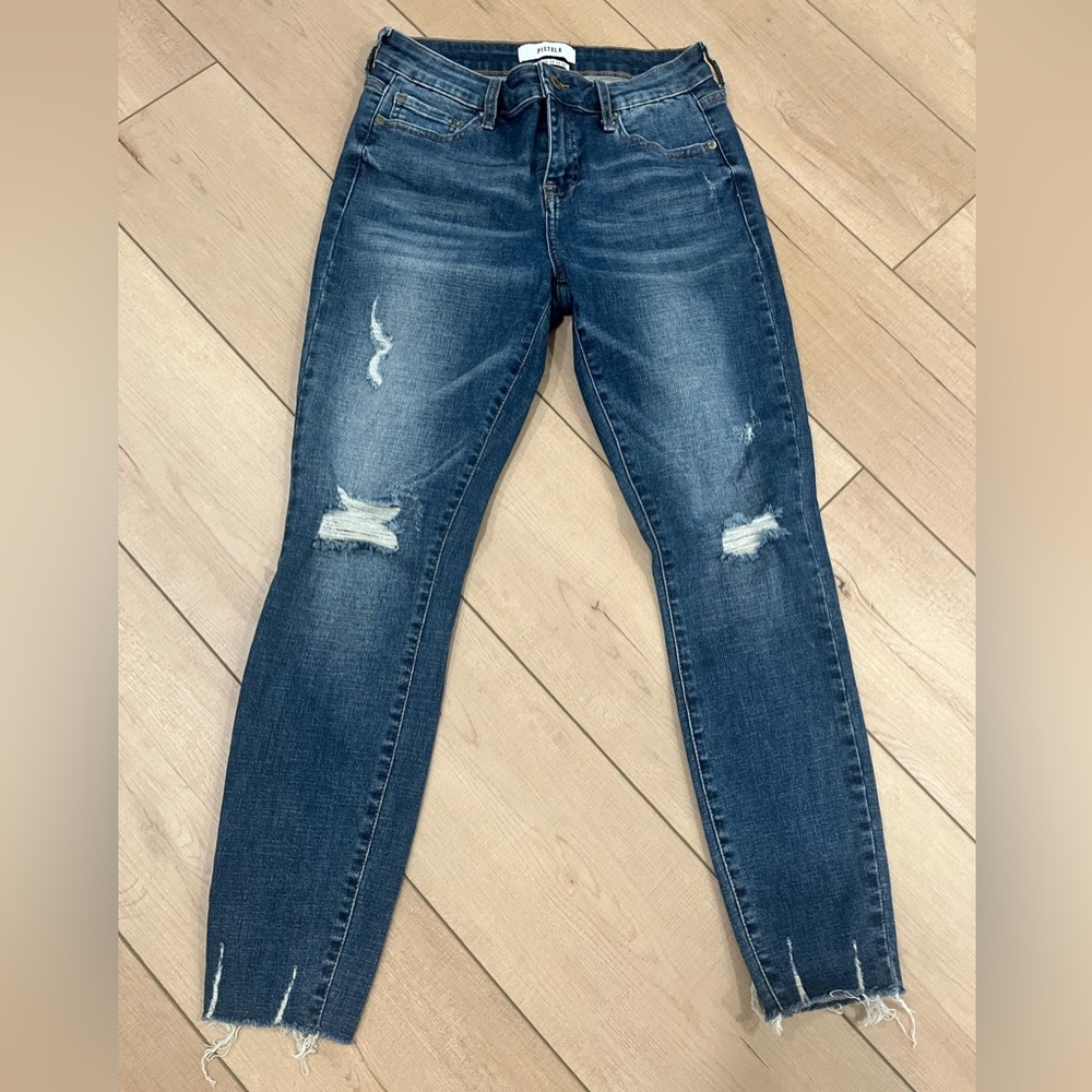 Pistola Distressed skinny jeans